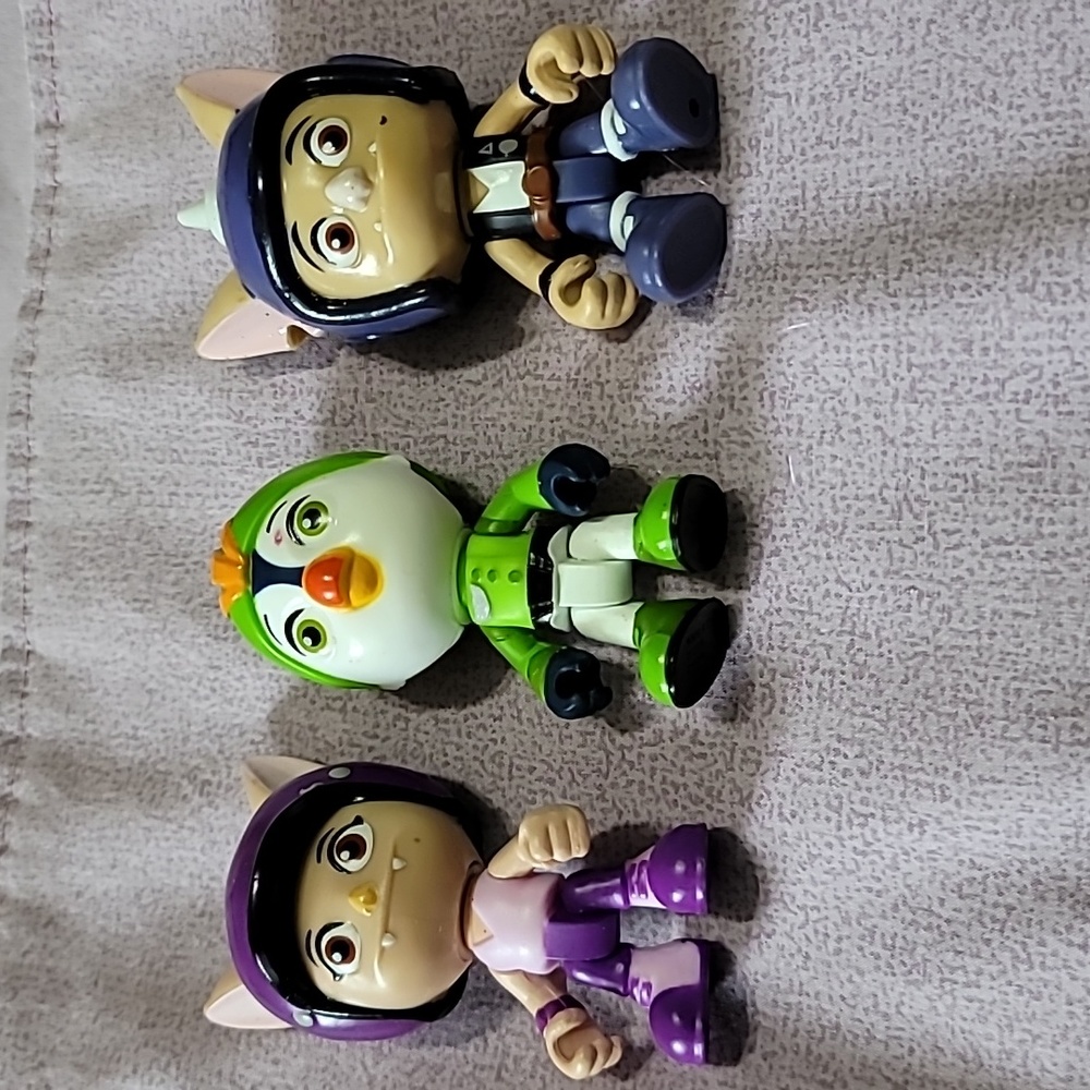 Set of 4 Top Wing Action Figures